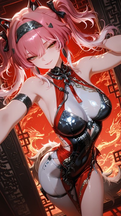 露帕（旗袍）#鸣潮 #战双帕弥什 #kurofest库洛嘉年华 #古装 #女神