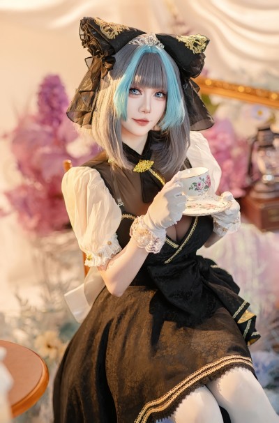 dy@绛南学姐ovo 柴郡猫猫音乐会 碧蓝航线 二次元 一种很新的cosplay cos 柴郡猫cos