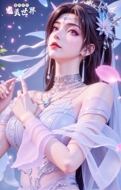 完美世界邀月公主写真。#邀月公主 #完美世界 #国漫 #国漫女神 #这也太好看了
