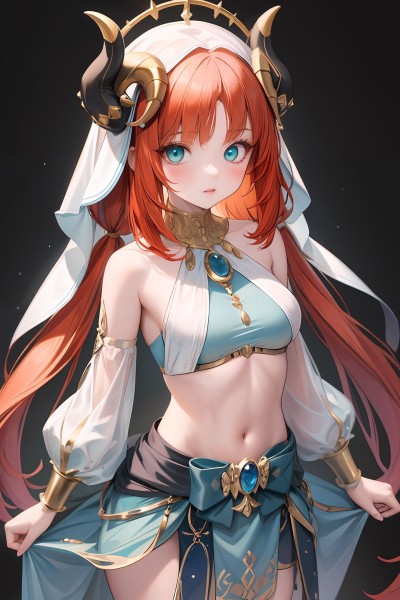 Ai绘画。妮露#妮露 #二次元美图 #美图分享 #二次元 #原神