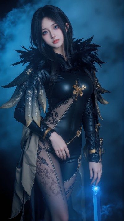 快来参见大师姐。#秦义绝 #剑灵 #一种很新的cosplay
