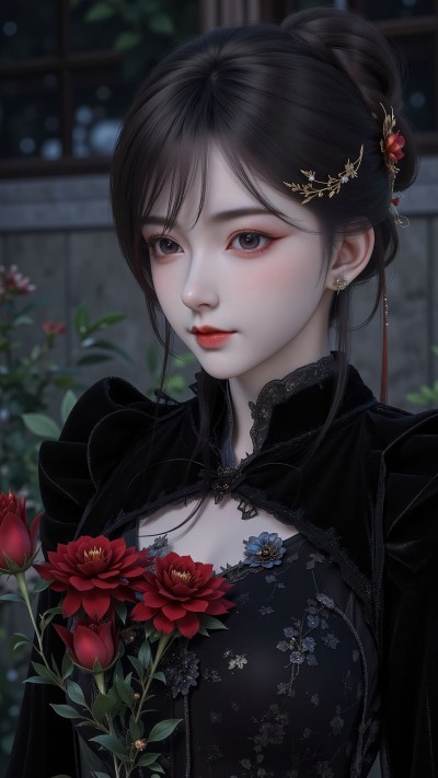 国漫女神叶若衣#叶若依#国漫壁纸#少年哥行
