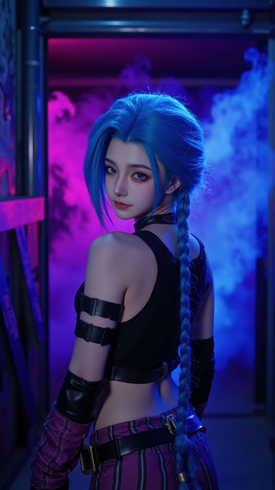 是你心目中的金克丝么#金克丝 #英雄联盟 #cosplay