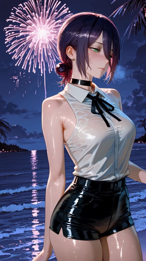 夏天烟火和我的尸体。#蕾塞 #电锯人 #电锯人剧场版