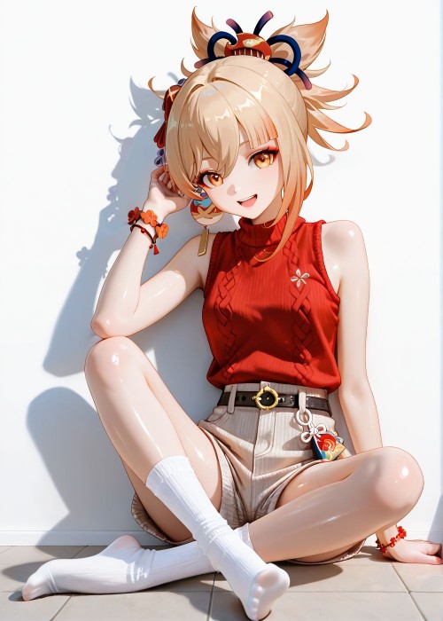 原神壁纸#二次元 #宵宫#高清壁纸#美女