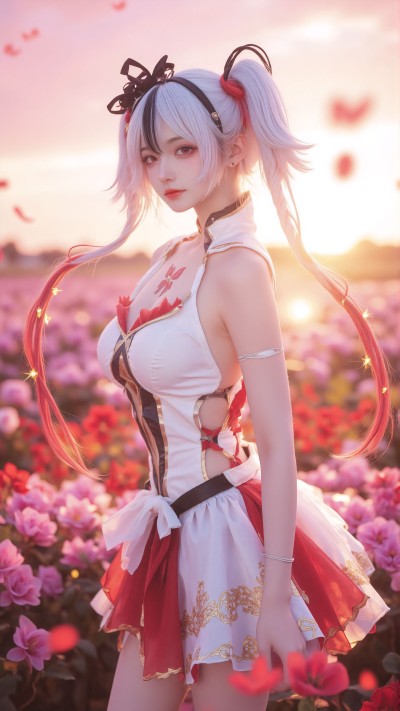 你能成为椿的命定之种吗？。#椿 #鸣潮 #cosplay