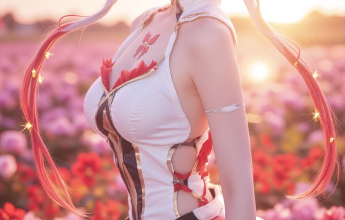 你能成为椿的命定之种吗？。#椿 #鸣潮 #cosplay