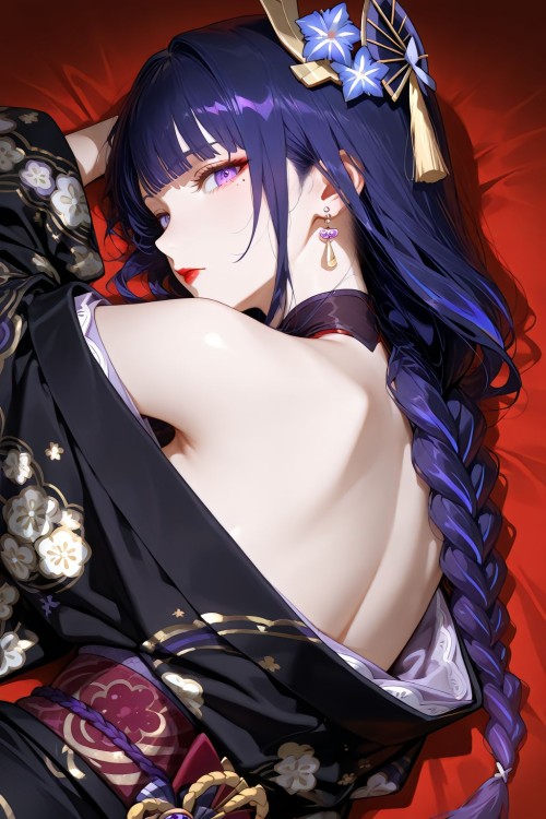 二次元#原神#雷电将军#御姐