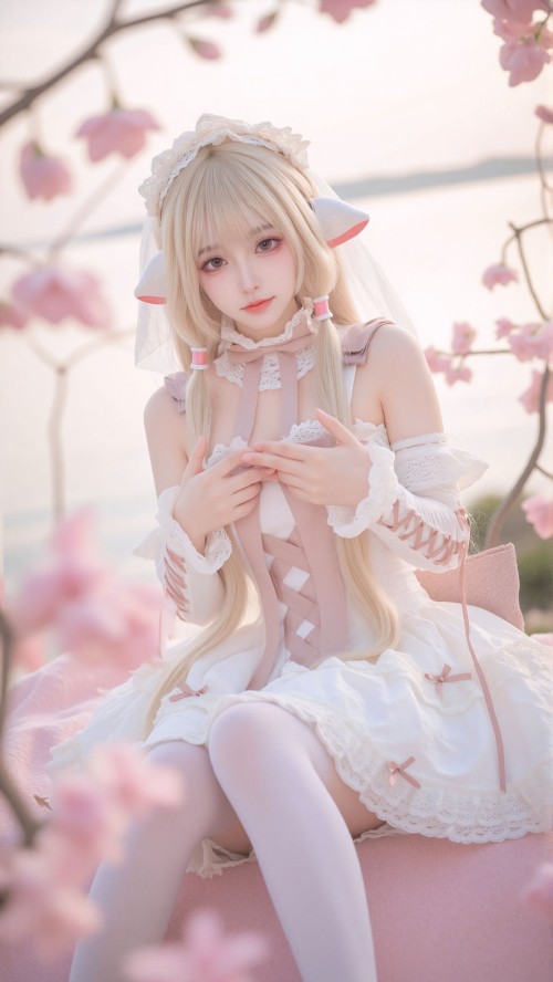 新年第一天，让小叽陪你吧~。#小叽 #cosplay #人形电脑天使心