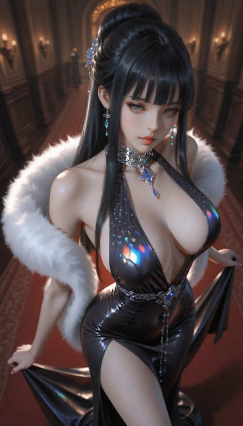 来吧！舞会快开始了#二次元#有点上头 #美出高級感 #御姐