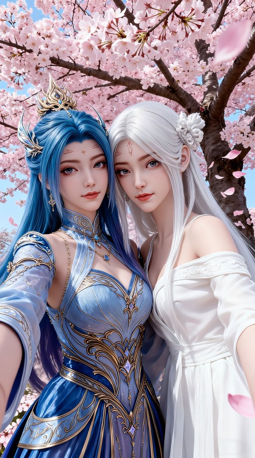 唐舞桐和小白#精美壁纸 #古风美女 #壁纸 #仙气飘飘#国漫