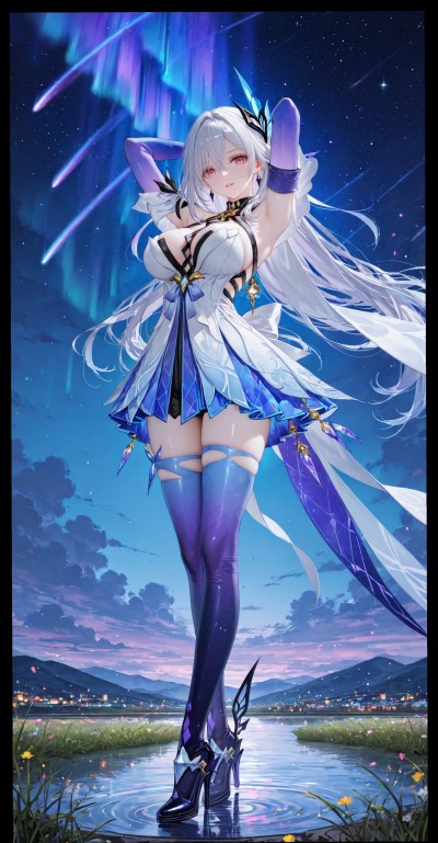 二次元 #原神纳塔 #丝柯克 #原神 #二次元美女壁纸