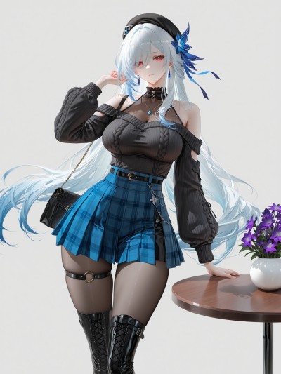 #镜流 #崩坏星穹铁道 #二次元 #时尚街拍美女