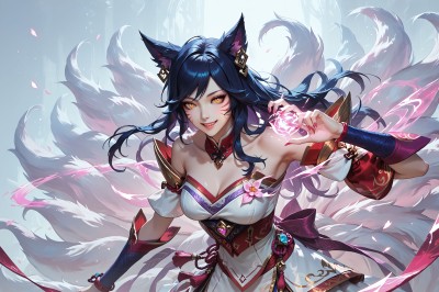 #阿狸 #英雄联盟 #电脑壁纸 #二次元ai绘画 #LOL