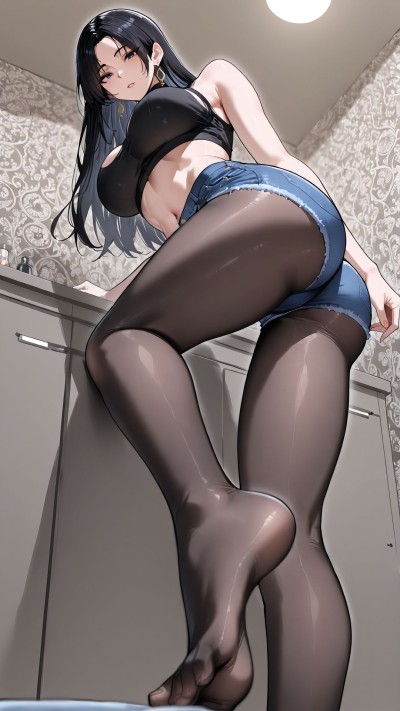 热裤裴语涵#热裤 #美女 #壁纸