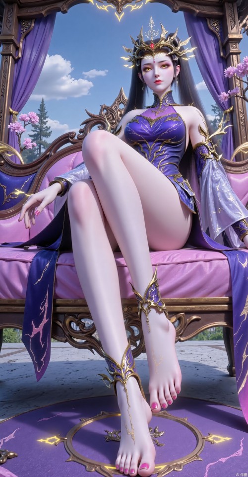 紫妍 #大长腿 #国漫女神 #斗破苍穹