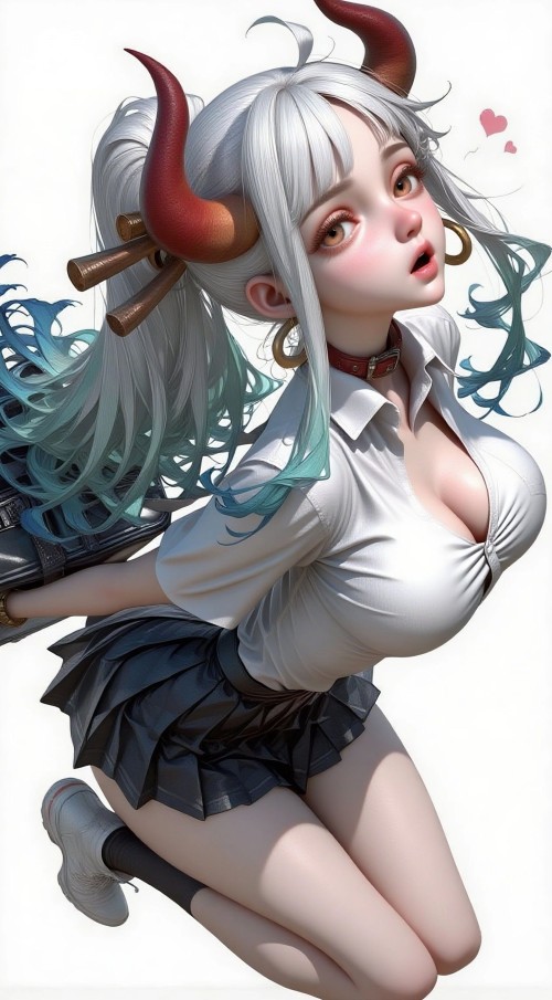 海贼王#大和JK穿搭，太可了！#二次元 #cos穿搭