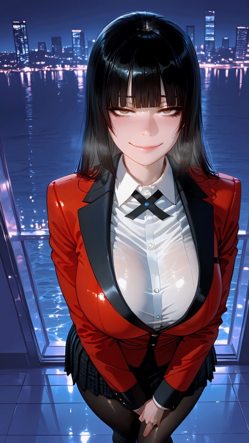 为什么蛇喰梦子的笑容这么危险？#狂赌之渊 #蛇喰梦子 #二次元