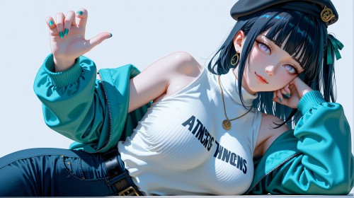 二次元#动漫壁纸#火影忍者 #日向雏田#二次元美女