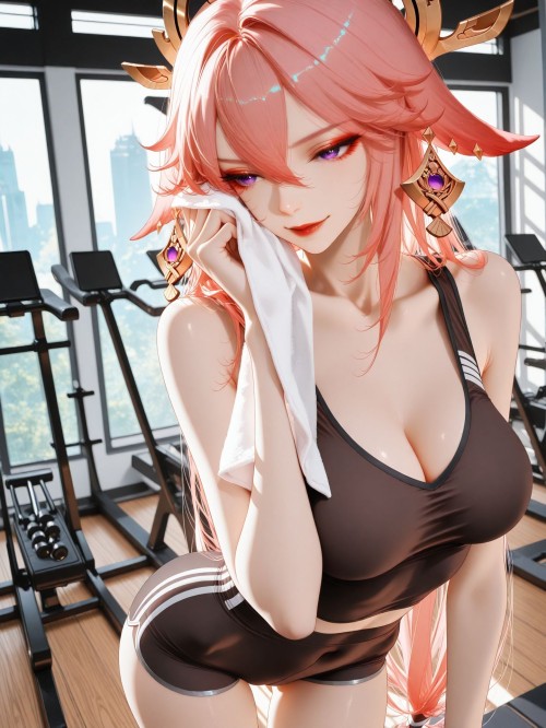 #八重神子 #原神空月之歌 #二次元壁纸 #八重神子壁纸