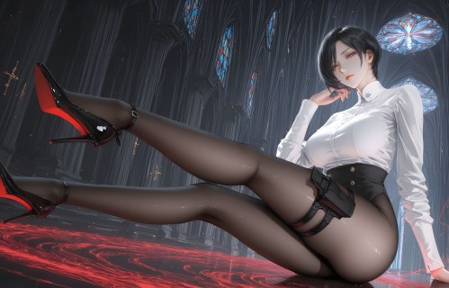 生化危机 #艾达王 #修女#二次元横屏电脑壁纸#美女壁纸