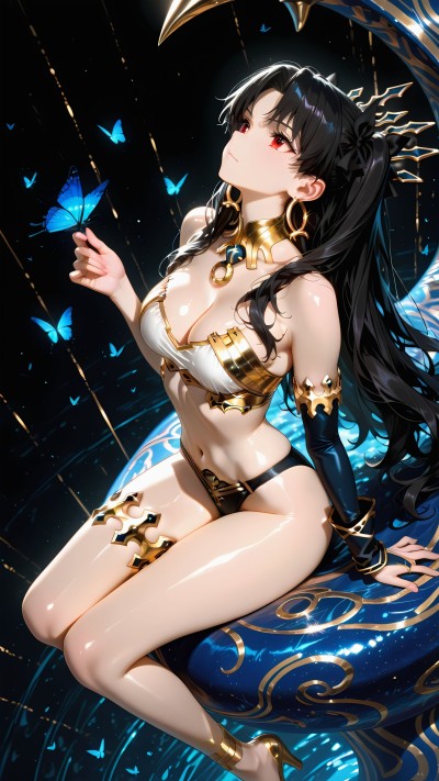 还是伊什塔尔版本的（凛）更好看#二次元 #fate #远坂凛 #伊什塔尔