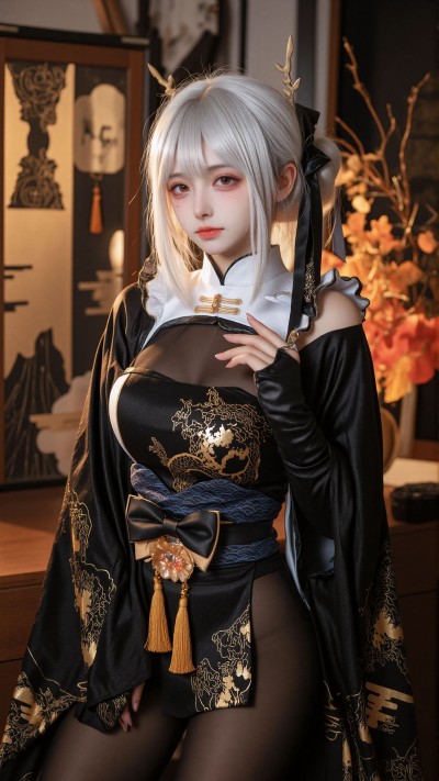 你们看到白兔布兰儿了吗？。#布兰儿 #nikke胜利女神 #一种很新的cosplay