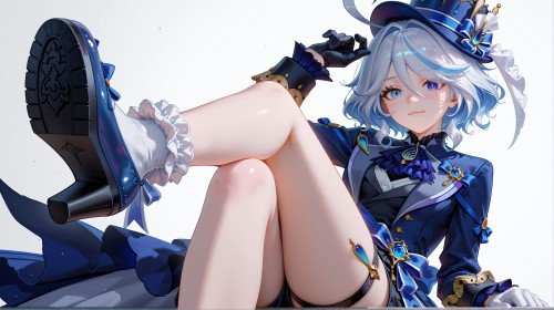 #wallpαper #原神 #芙宁娜#二次元美女#全屏高清壁纸