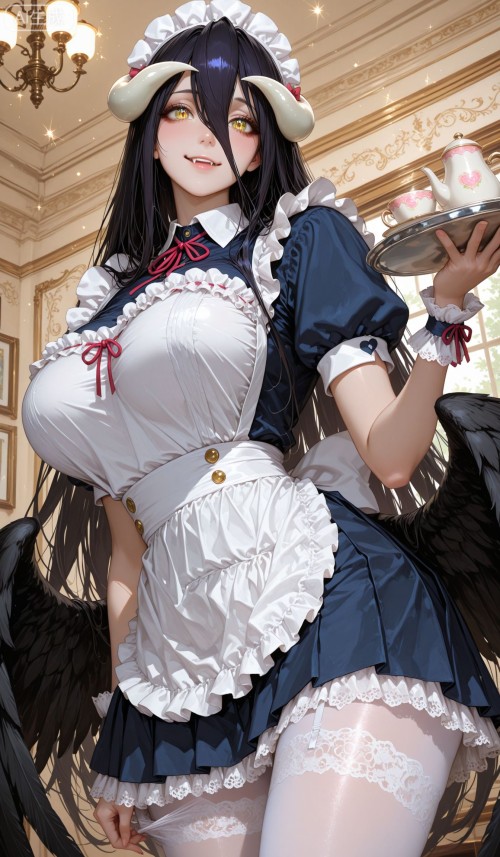 雅儿贝德女仆咖啡的星元。#二次元 #二次元壁纸 #动漫壁纸