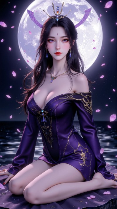 紫霞圣女#ai美女壁纸 #动漫壁纸 #国漫女神 #这也太好看了
