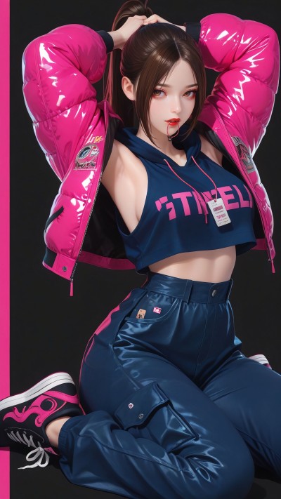 二次元美女图集 #二次元少女壁纸#手机壁纸