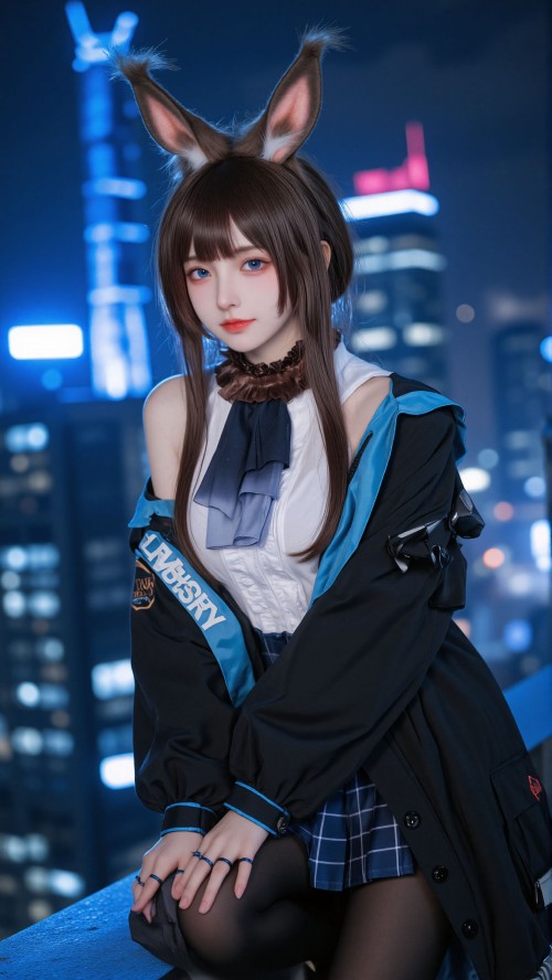 这是你心目中的阿米娅吗？。#阿米娅 #明日方舟 #cosplay #看见音乐计划