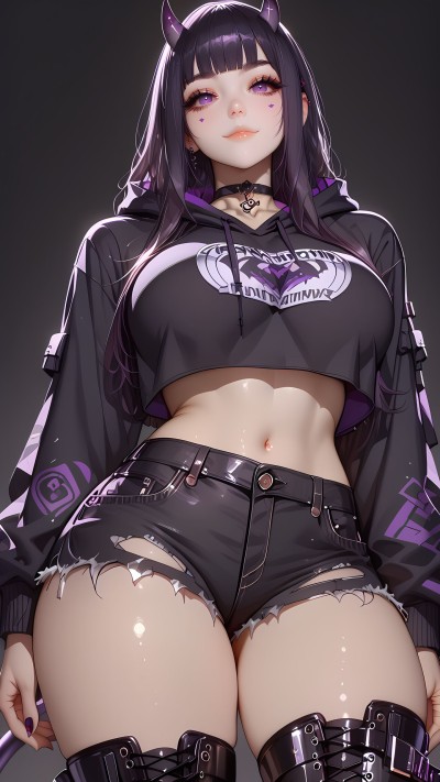 不对劲啊！这眼神不对劲。#魔鬼身材 #二次元 #御姐 #魅惑 #动漫美图
