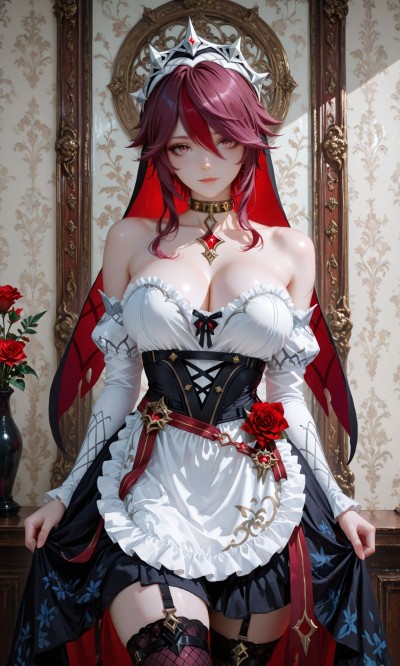 罗莎莉亚，亲爱的，结婚吗。#二次元 #动漫壁纸 #二次元少女 #壁纸 #原神