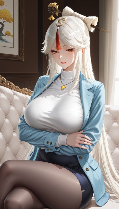 #凝光 #二次元 #原神 #雪乃深冬 #雪女