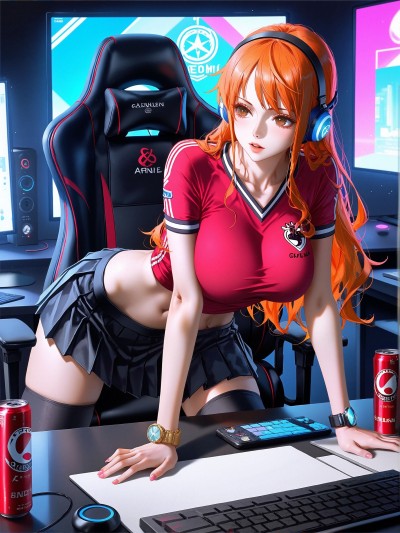 当海贼cos网瘾少女#海贼王 #网瘾少女 #动漫 #二次元 #完美身材