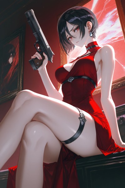 #艾达王 #生化危机 #二次元 #动漫美图
