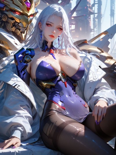 #机甲风 #动漫美图 #科技感 #漫画身材#二次元美图
