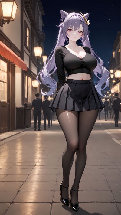 #原神 #刻晴#二次元美图#游戏人物