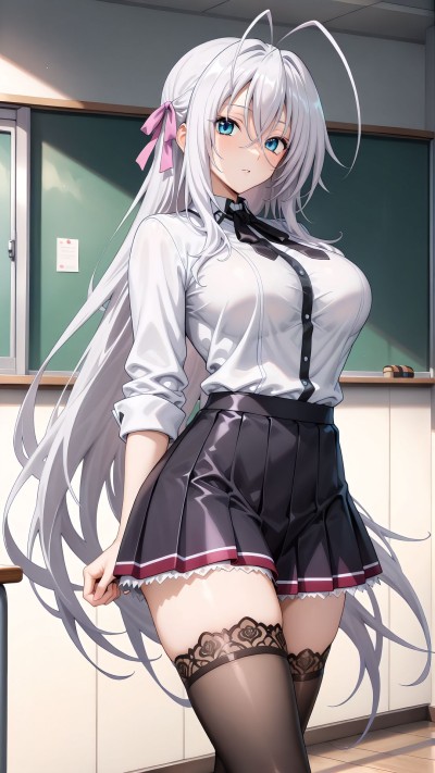 二次元壁纸 #恶魔高校 #罗丝薇瑟#手机壁纸