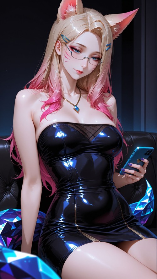 #kda阿狸 #阿狸 #金铲铲之战强音对决 #御姐 #ai绘画