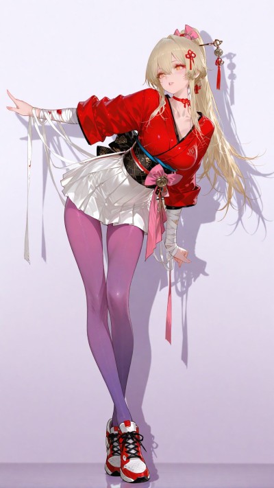 #原神 #宵宫 #二次元 #动漫少女 #神图璧纸