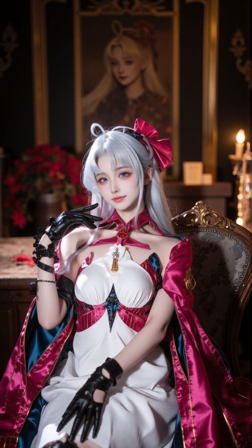 见过二小姐了吗？。#珂莱塔 #鸣潮  #一种很新的cosplay