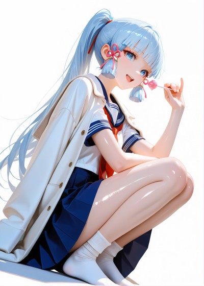 #二次元 #原神 #神里绫华 #壁纸图片