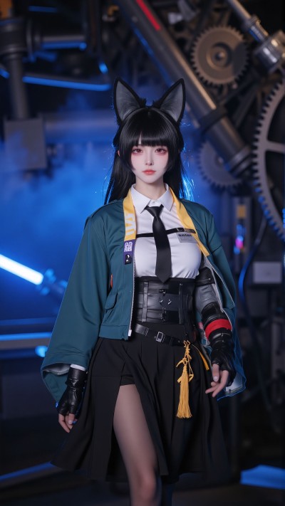 星见雅前来协助~。#星见雅 #绝区零 #一种很新的cosplay