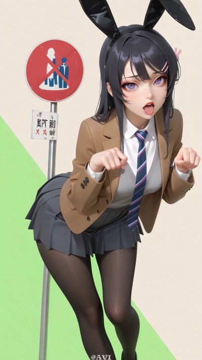 手机壁纸#ai#二次元#美女