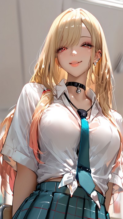 喜多川海梦。#二次元少女 #隔屏就撩你
