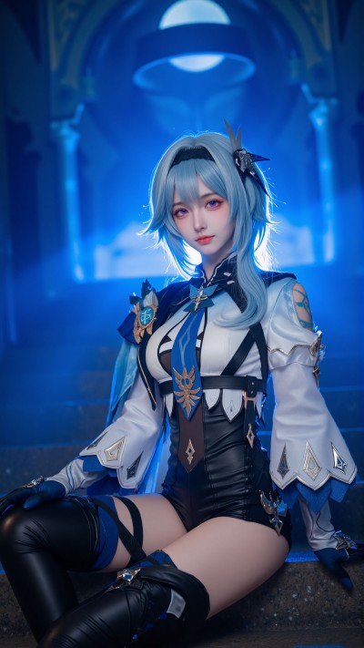感受一下优菈姐姐的压迫感。#优菈 #原神 #一种很新的cosplay  #原神纳塔 #火之国度