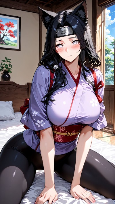 雏田。#火影忍者 #雏田#二次元#动漫壁纸