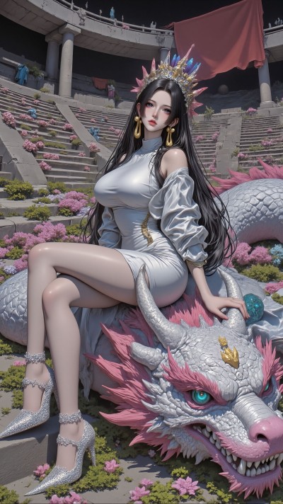异兽系列-女帝壁纸#海贼王 #女帝 #二次元 #御姐 #动漫